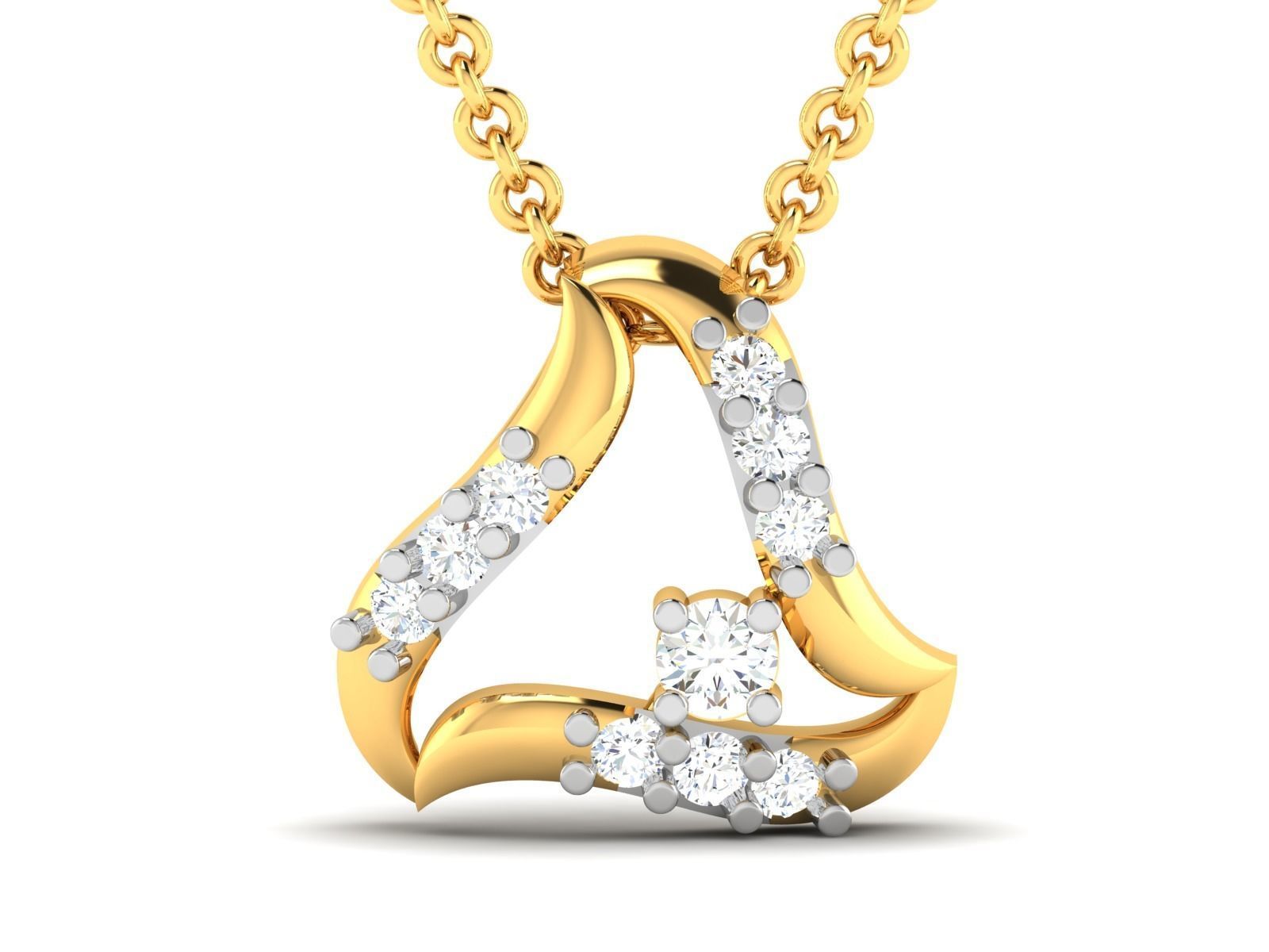 Women pendant 3dm render detail 3D print model_4