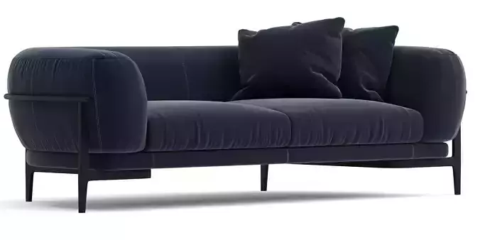 Natuzzi Oblo sofa 3D model