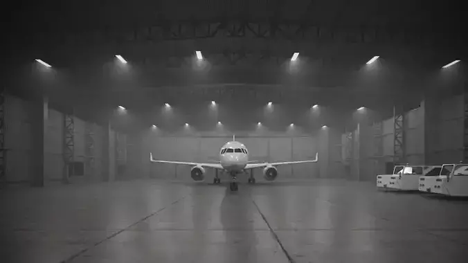 CA - Airplane Hangar Warehouse