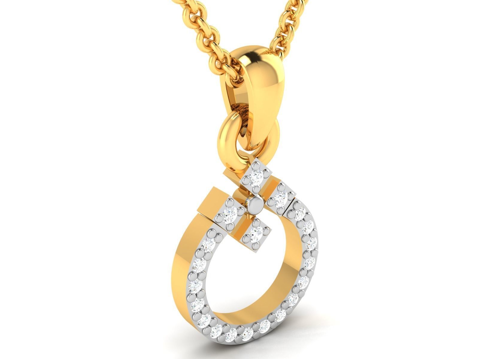 Women pendant 3dm render detail 3D print model_2