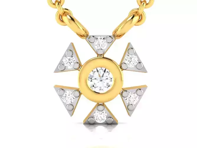 Women necklace 3dm render detail 3D print model