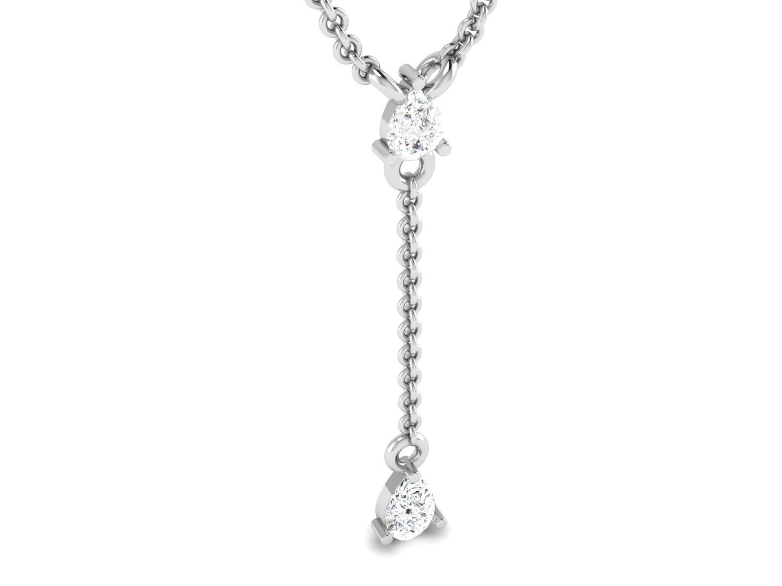 Women necklace 3dm render detail 3D print model_3