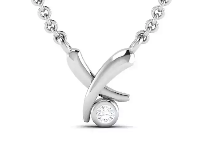 Women necklace 3dm render detail 3D print model