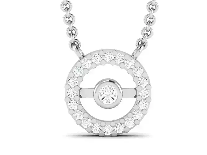 Women necklace 3dm render detail 3D print model