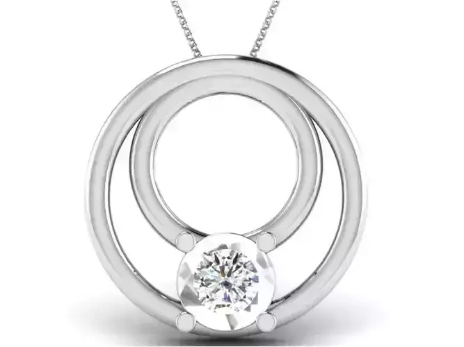 Women pendant 3dm render detail 3D print model