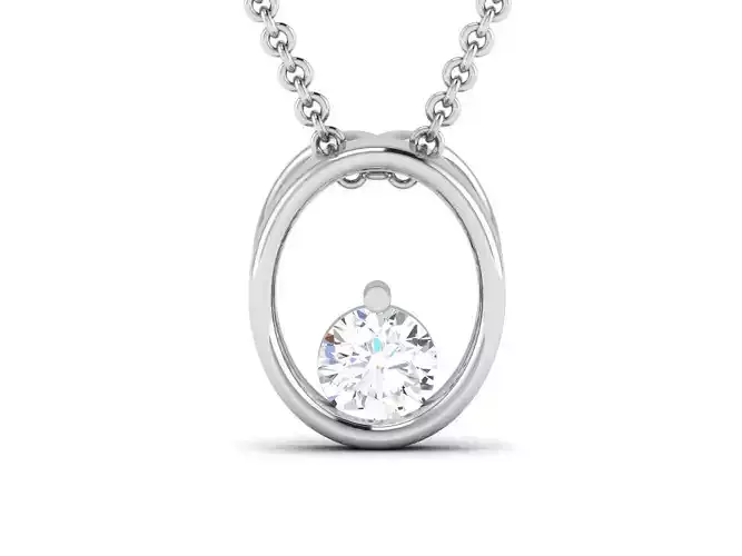 Women pendant 3dm render detail 3D print model