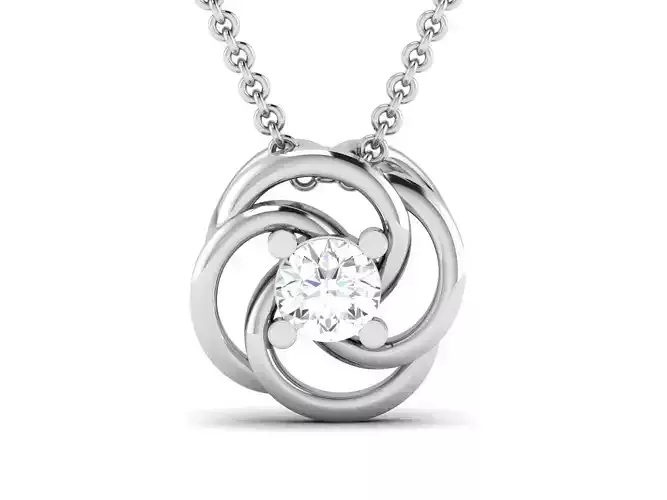 Women pendant 3dm render detail 3D print model