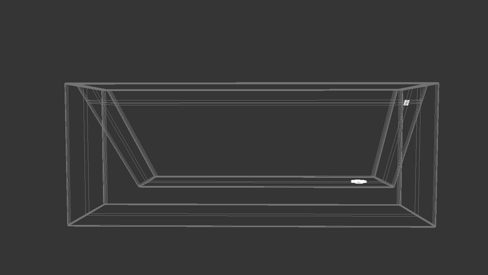 Freestanding  rectangle bathtub with floor-mounted tap 8 3D model_12