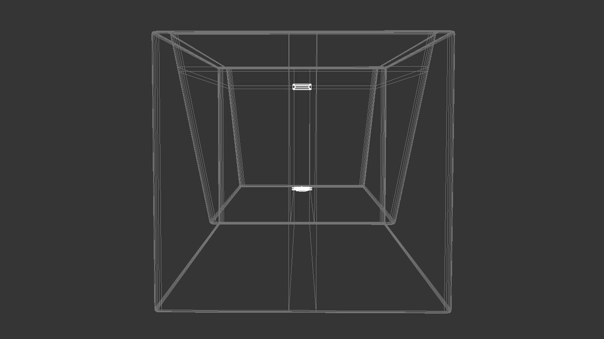 Freestanding  rectangle bathtub with floor-mounted tap 8 3D model_13