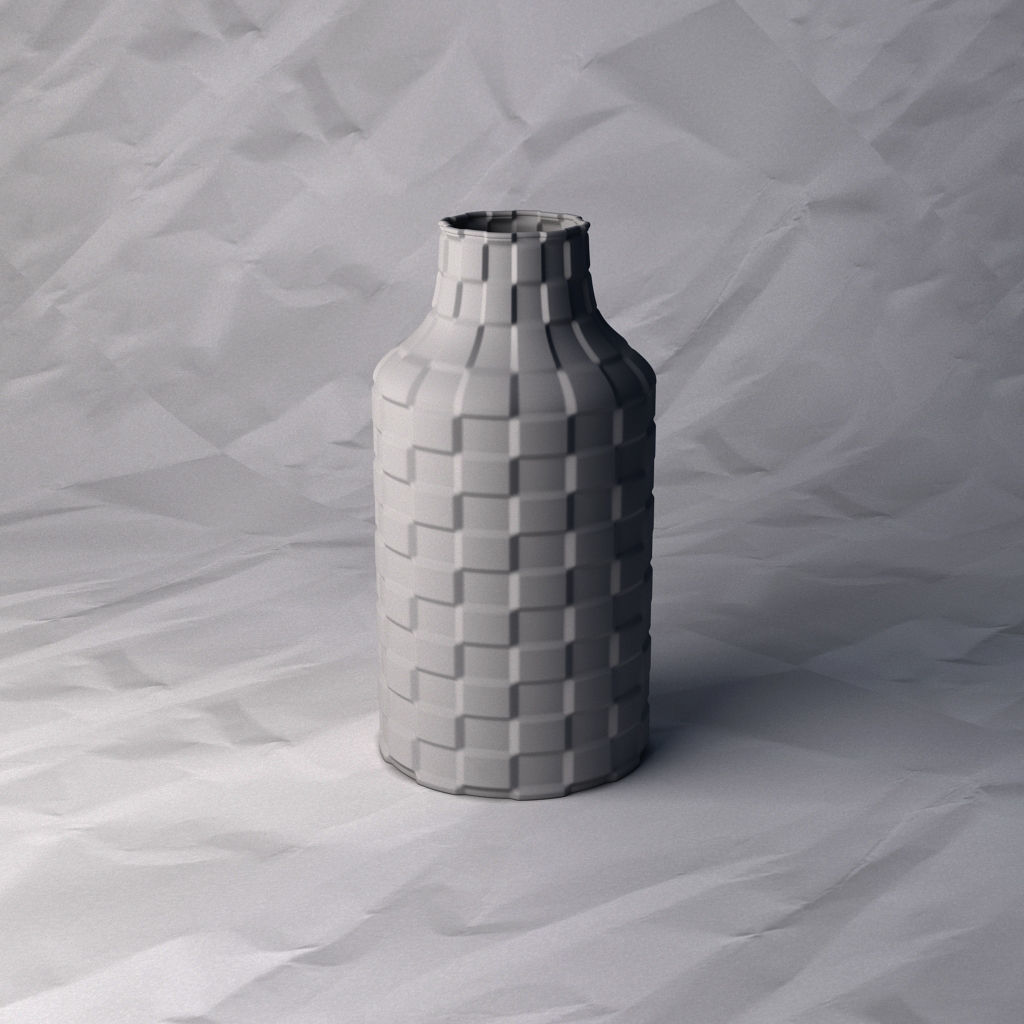 VASE 443 3D print model_6