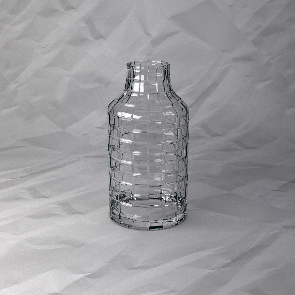 VASE 443 3D print model_3