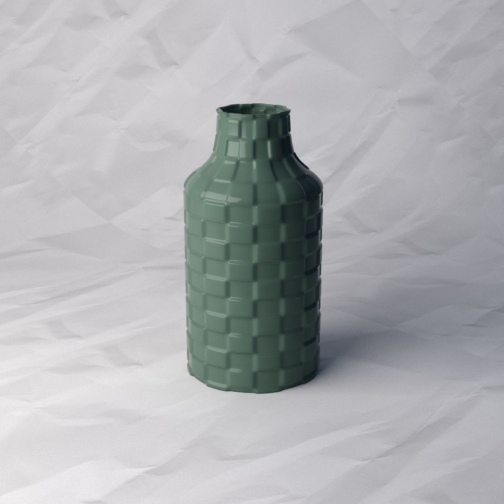 VASE 443 3D print model_5