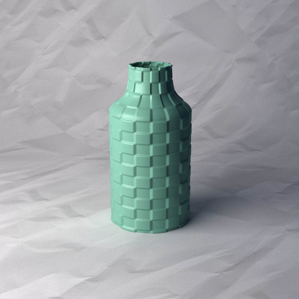 VASE 443 3D print model_2