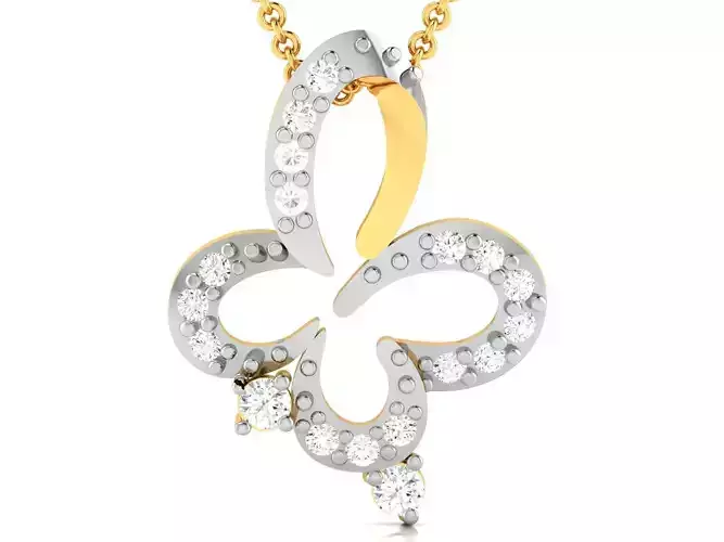 Women pendant 3dm render detail 3D print model