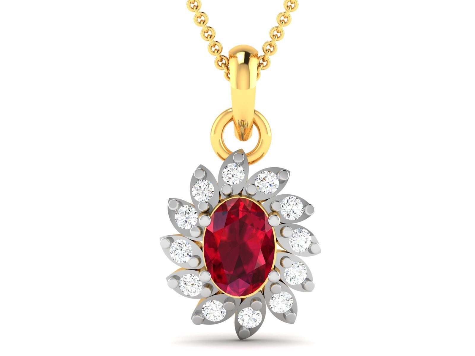 Women pendant 3dm render detail 3D print model_3