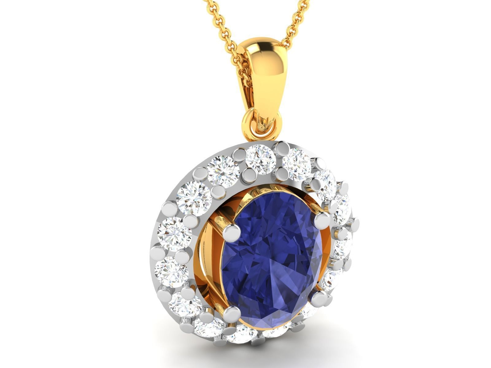 Women pendant 3dm render detail 3D print model_2