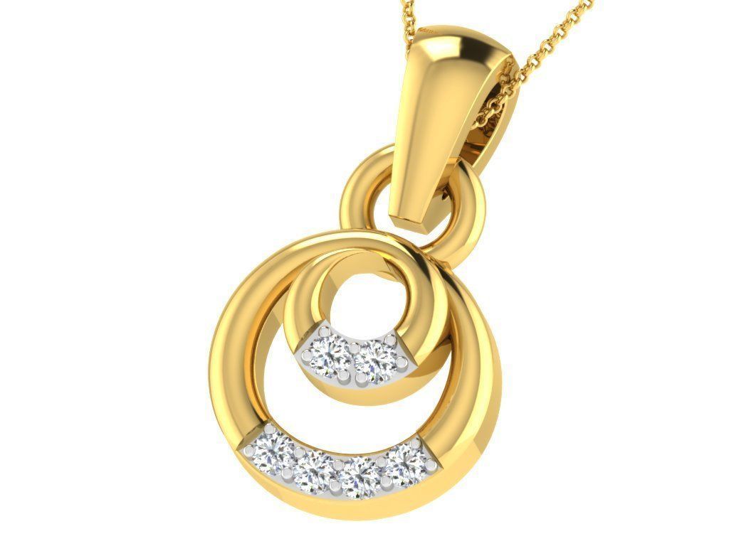 Women pendant 3dm render detail 3D print model_7