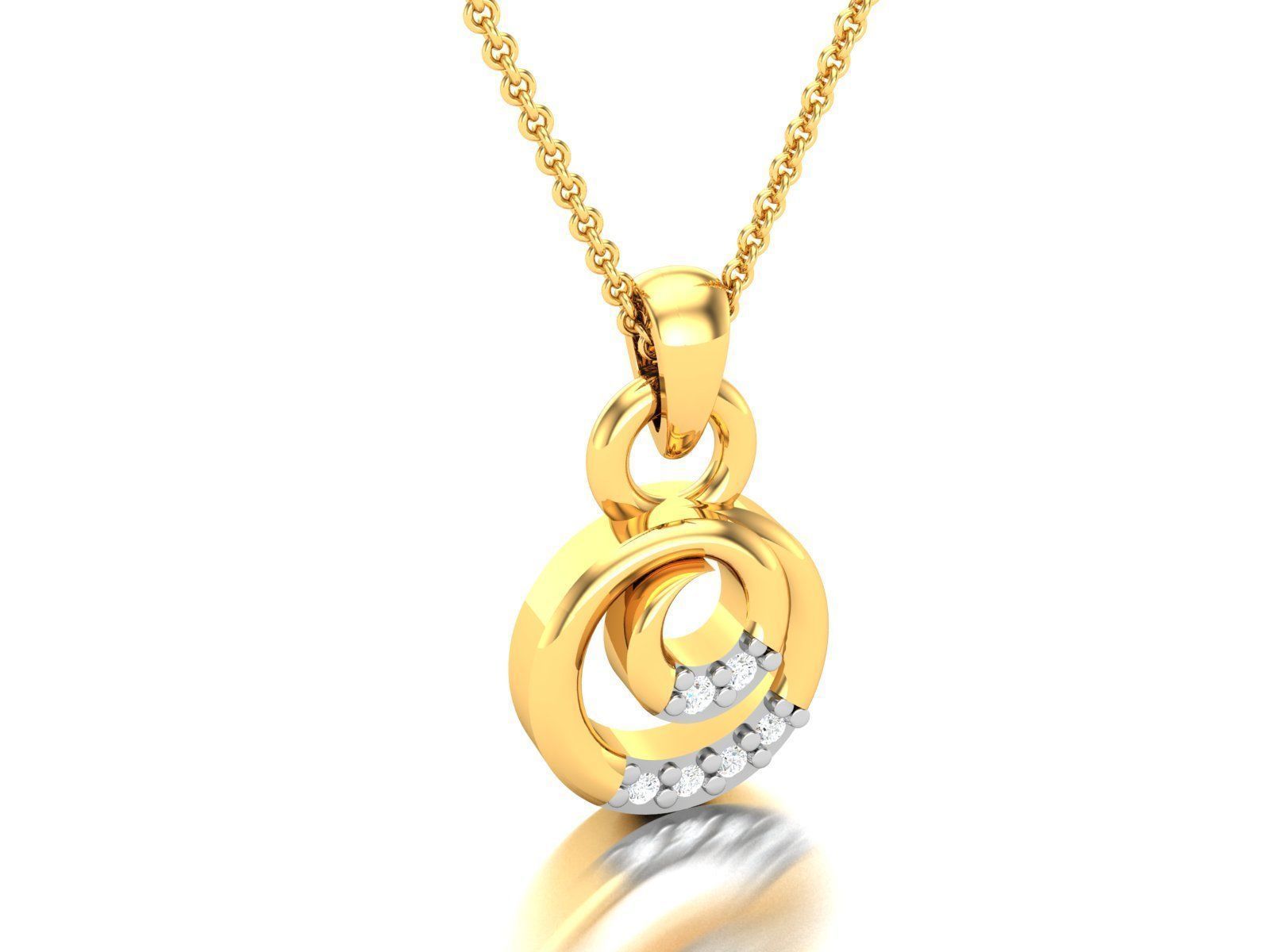 Women pendant 3dm render detail 3D print model_2