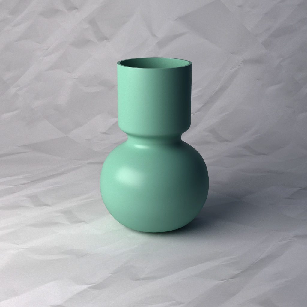 VASE 460 3D print model_2