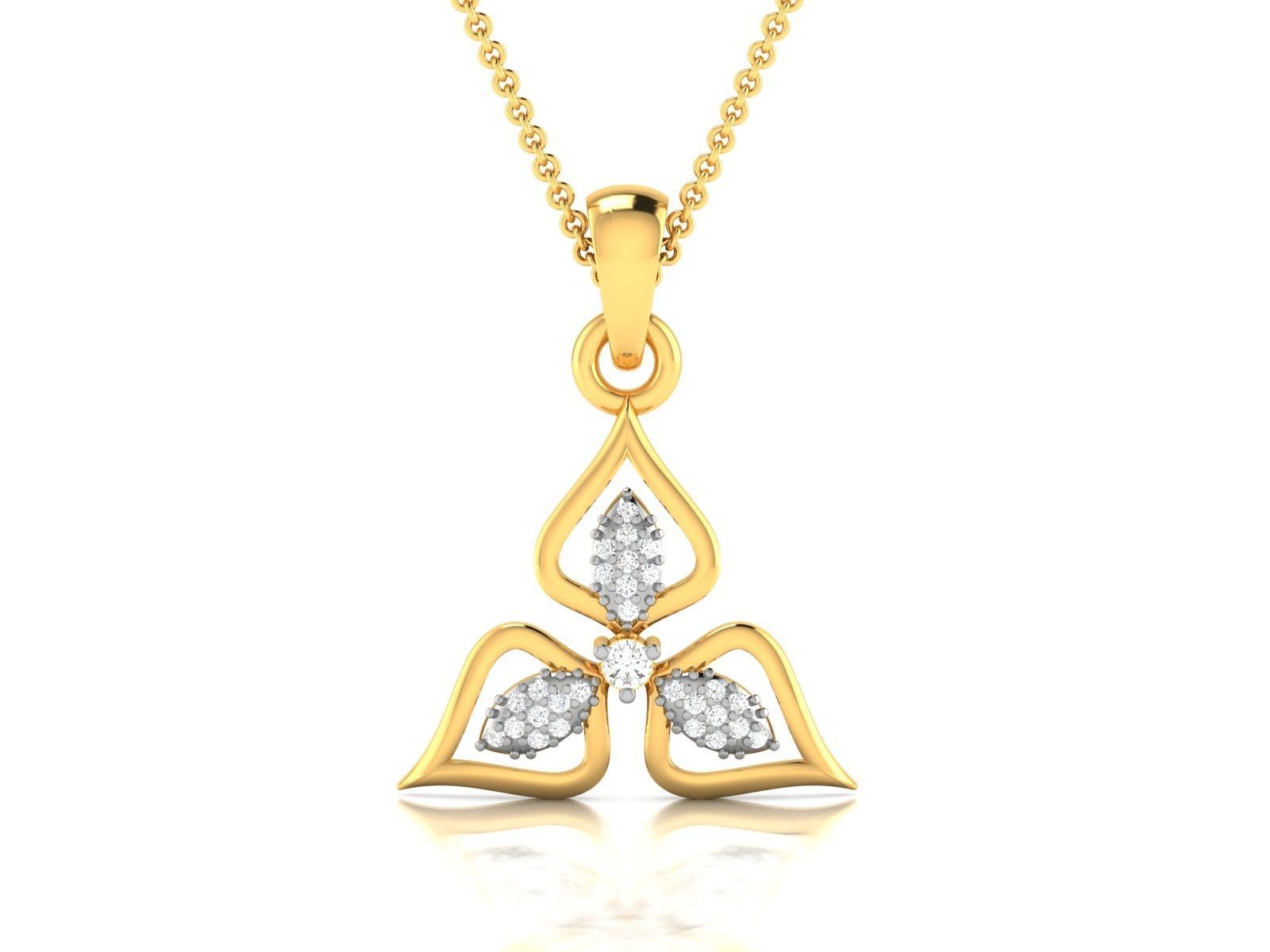 Women pendant 3dm render detail 3D print model_3