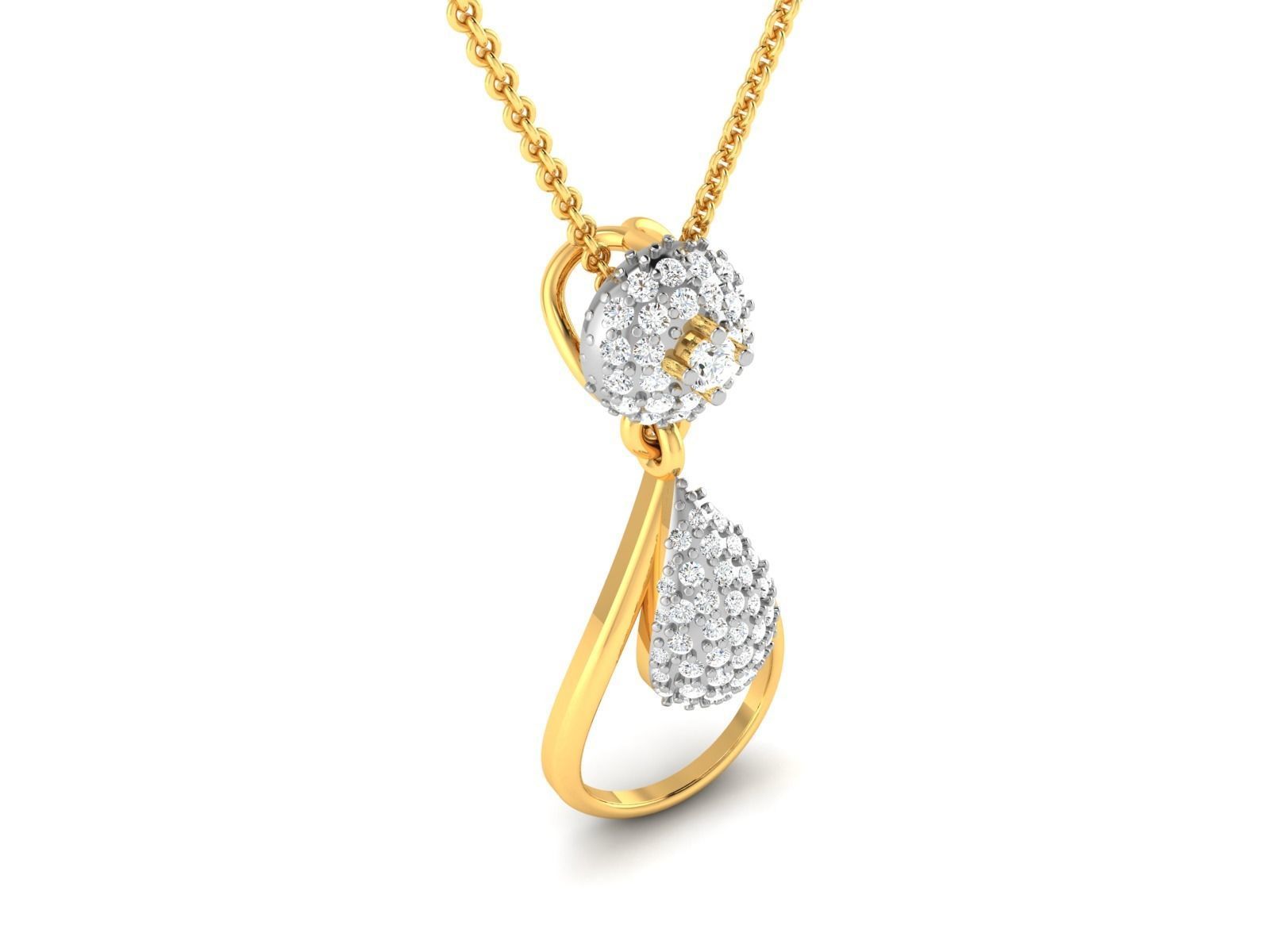 Women pendant 3dm render detail 3D print model_2