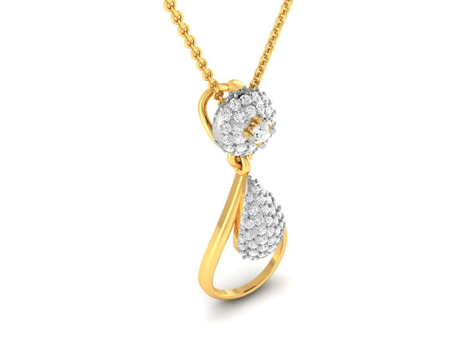 Women pendant 3dm render detail 3D print model_1