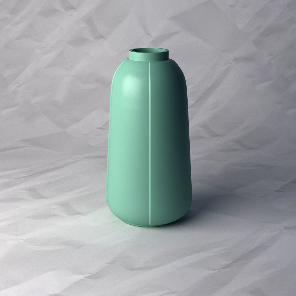 VASE 484 3D print model_2