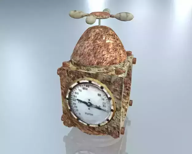 Rusted Vacuum Meter 3