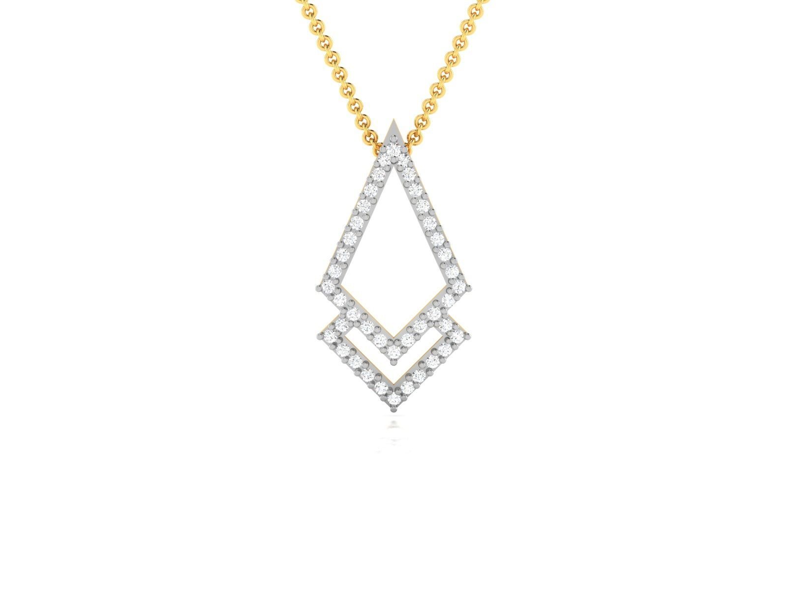 Women pendant 3dm render detail 3D print model_4