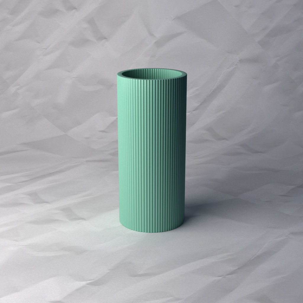VASE 494 3D print model_2