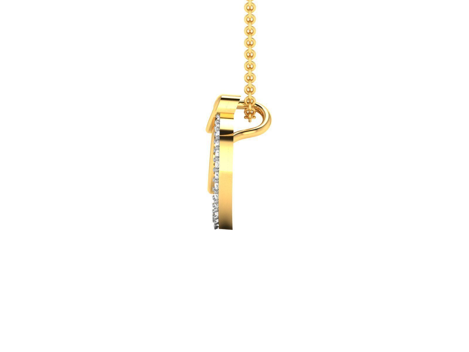 Women pendant 3dm render detail 3D print model_4