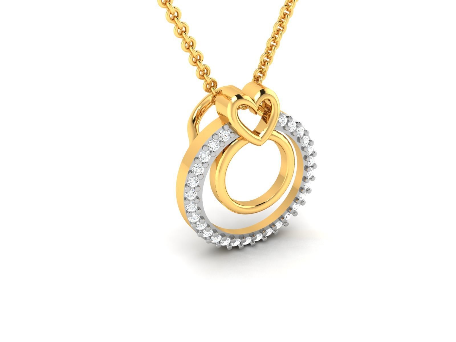 Women pendant 3dm render detail 3D print model_7