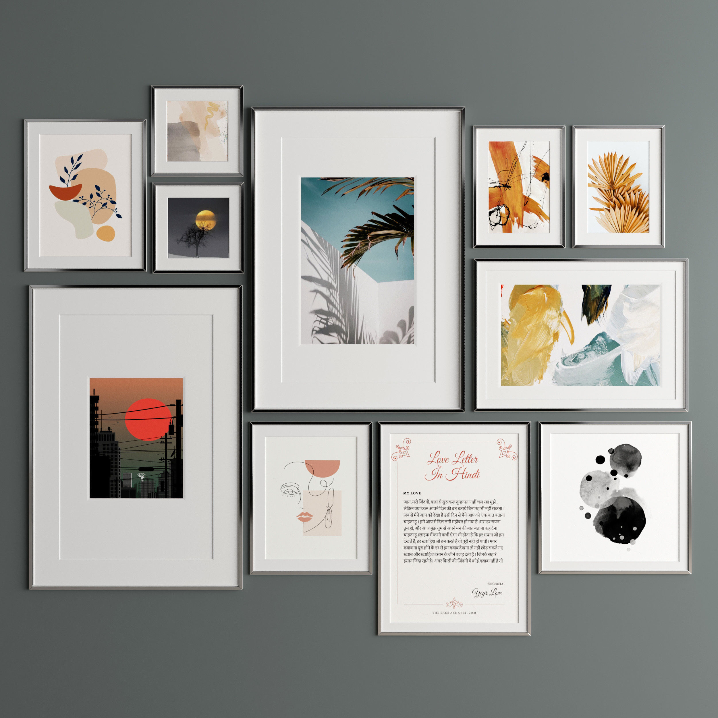 Art Frame 320 Low-poly 3D model_1