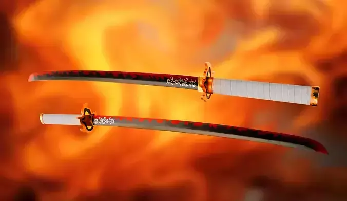 Demon Slayer - kyojuro Rengoku Katana