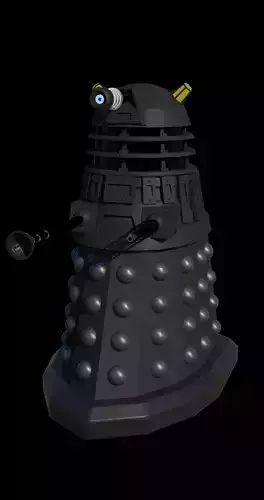 Dalek 3D model high definition 3D model