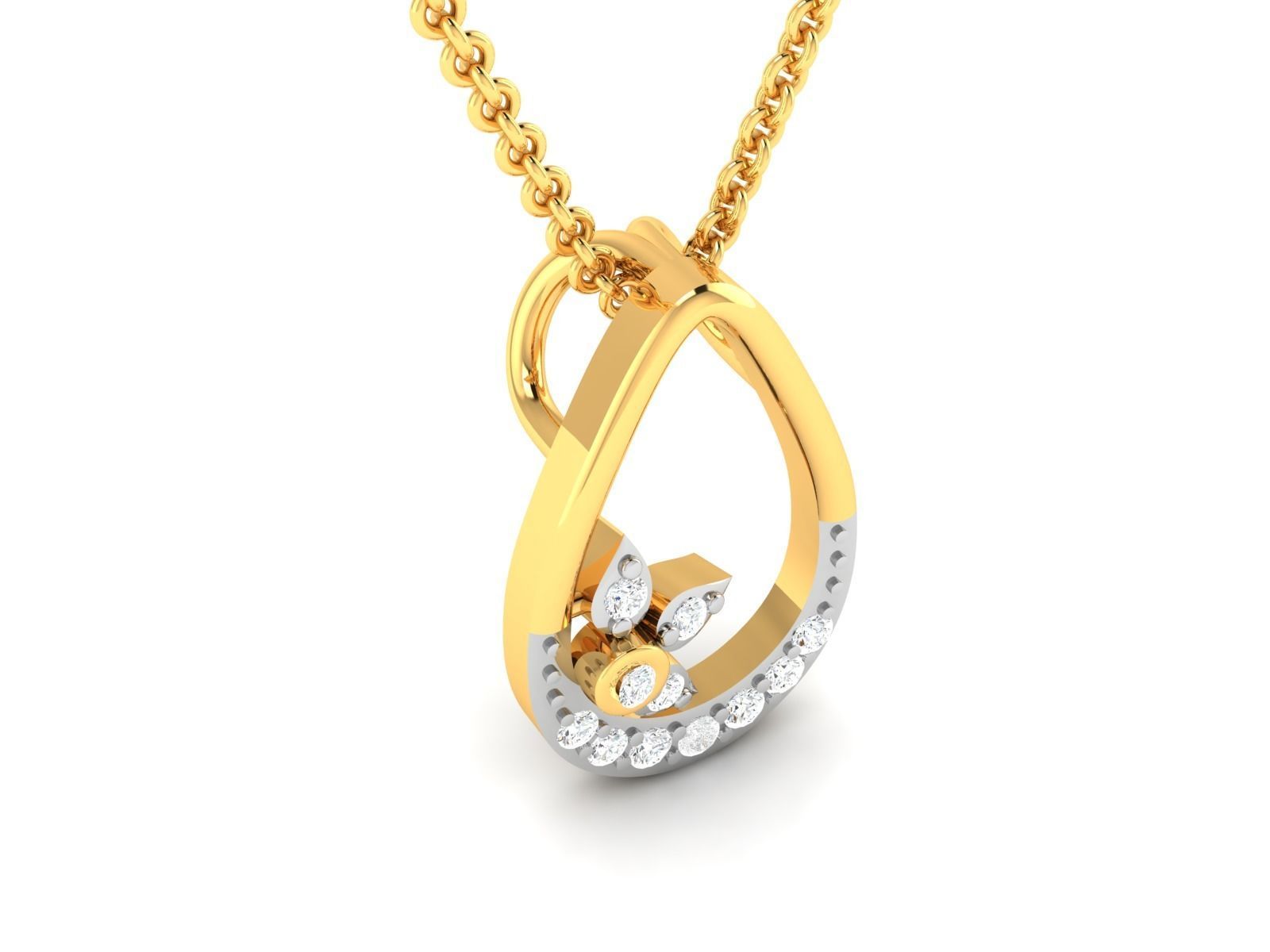 Women pendant 3dm render detail 3D print model_3