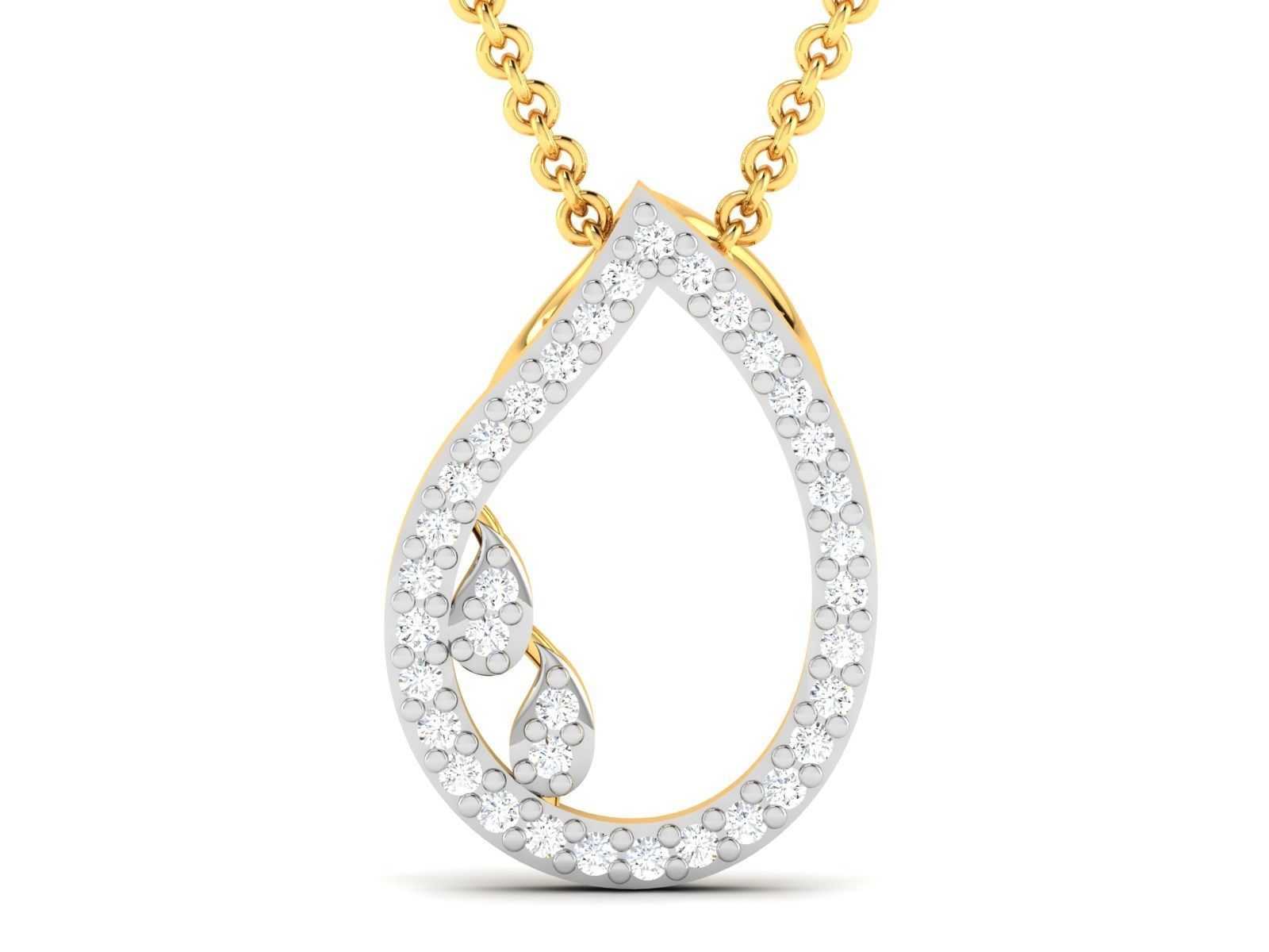 Women pendant 3dm render detail 3D print model_4