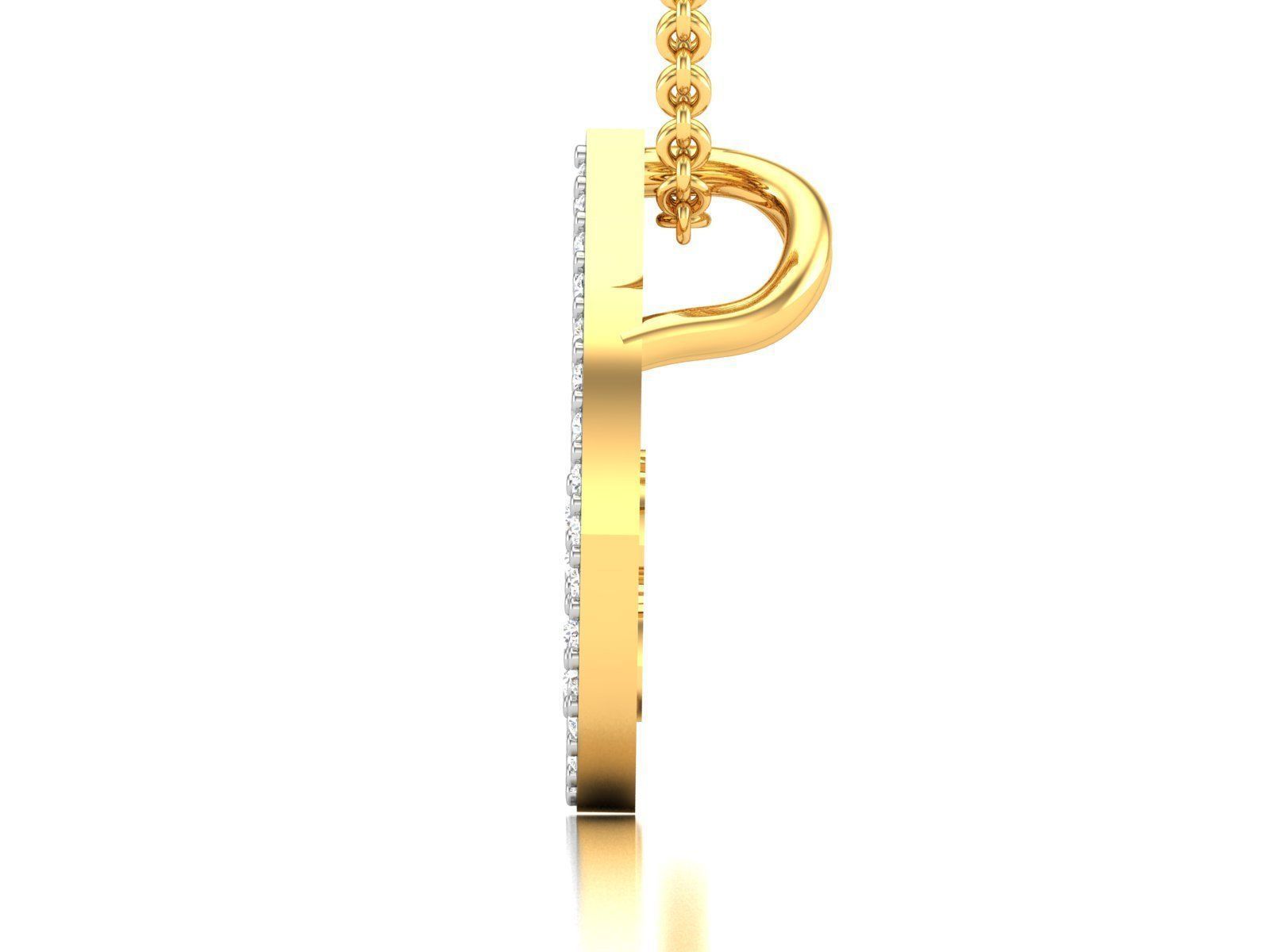 Women pendant 3dm render detail 3D print model_5