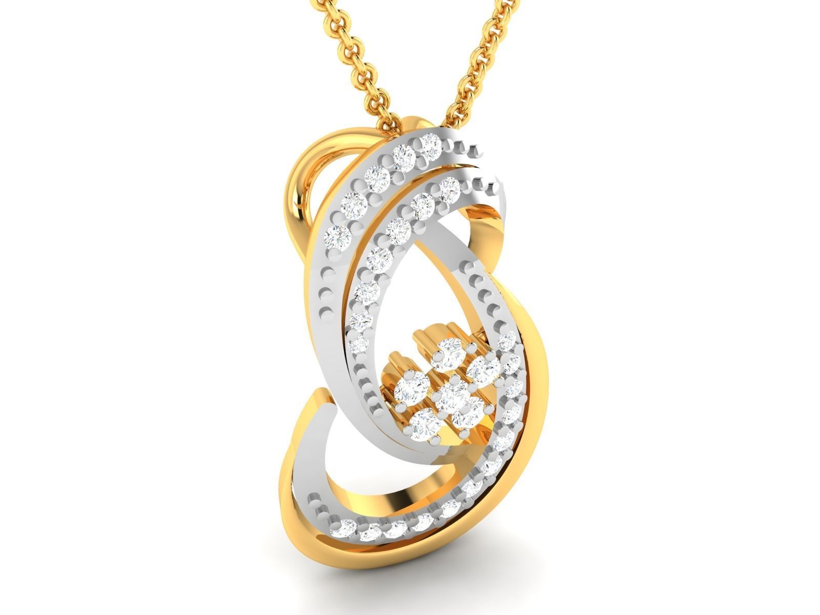 Women pendant 3dm render detail 3D print model_3