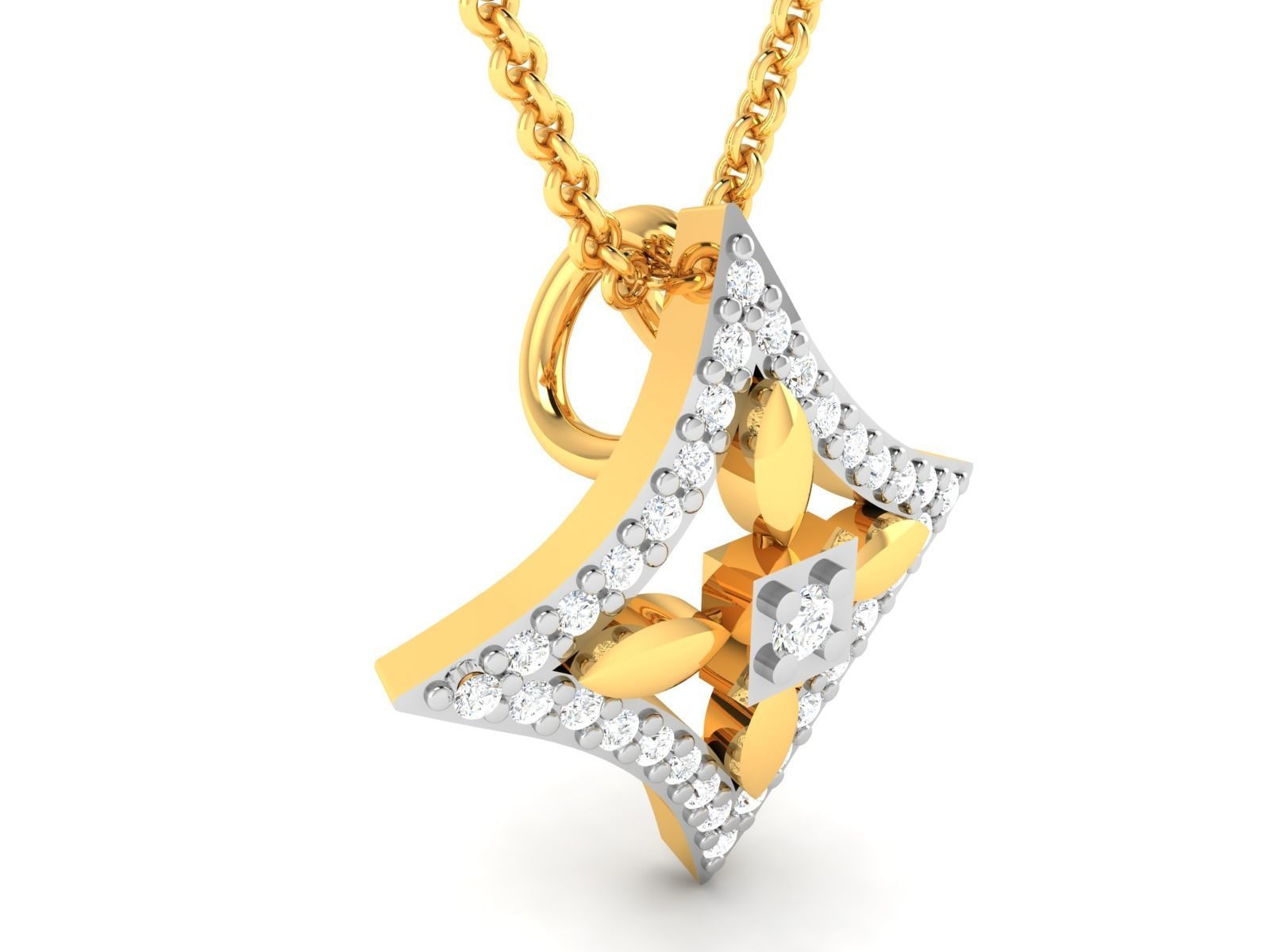 Women pendant 3dm render detail 3D print model_3