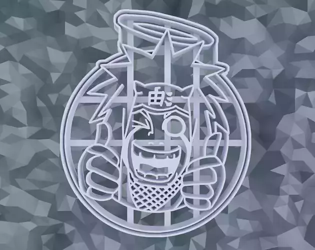 Jiraiya Cookie Cutter  Jiraiya Naruto  Jiraiya  Digital File STL