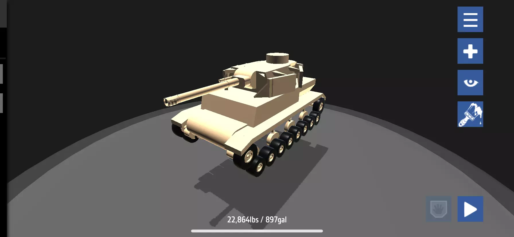 Panzer IV G with plates 3D print model_0