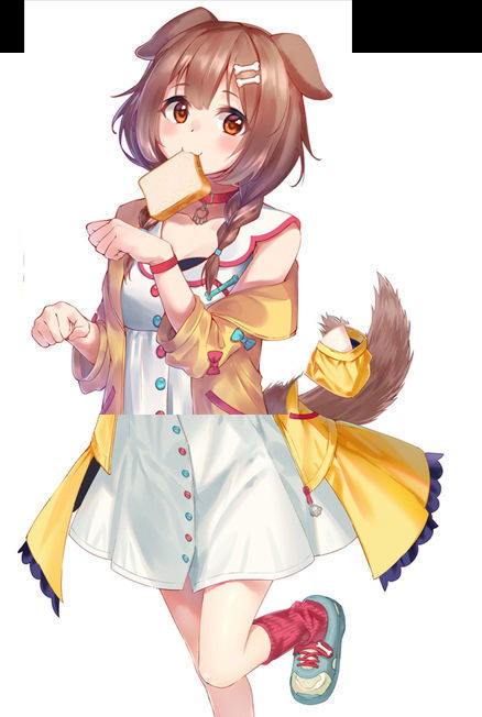 Hololive Korone Ch 3d printable model  3D print model_10