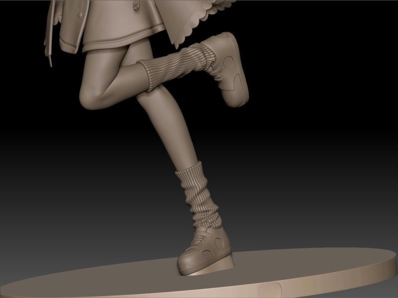 Hololive Korone Ch 3d printable model  3D print model_5