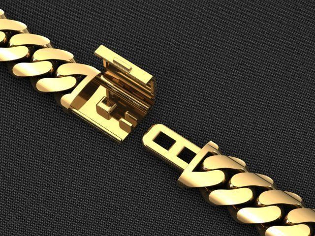 13 MM MIAMI CUBAN LINK CHAIN FOR BRACELET OR NECKLACE 3D print model_2