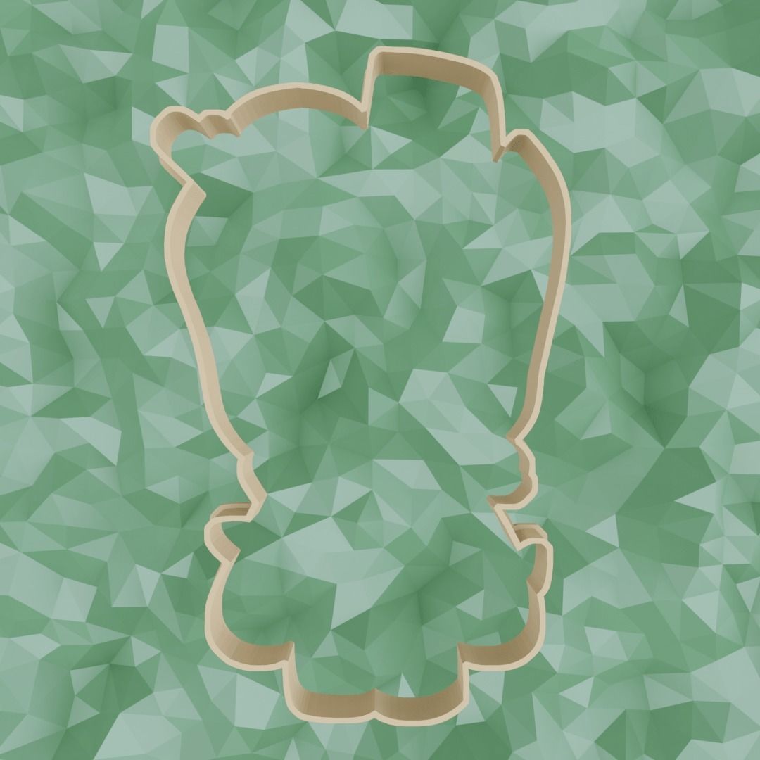 Cookie Cutter Groot Guardians of the galaxy Digital File STL 3D print model_2
