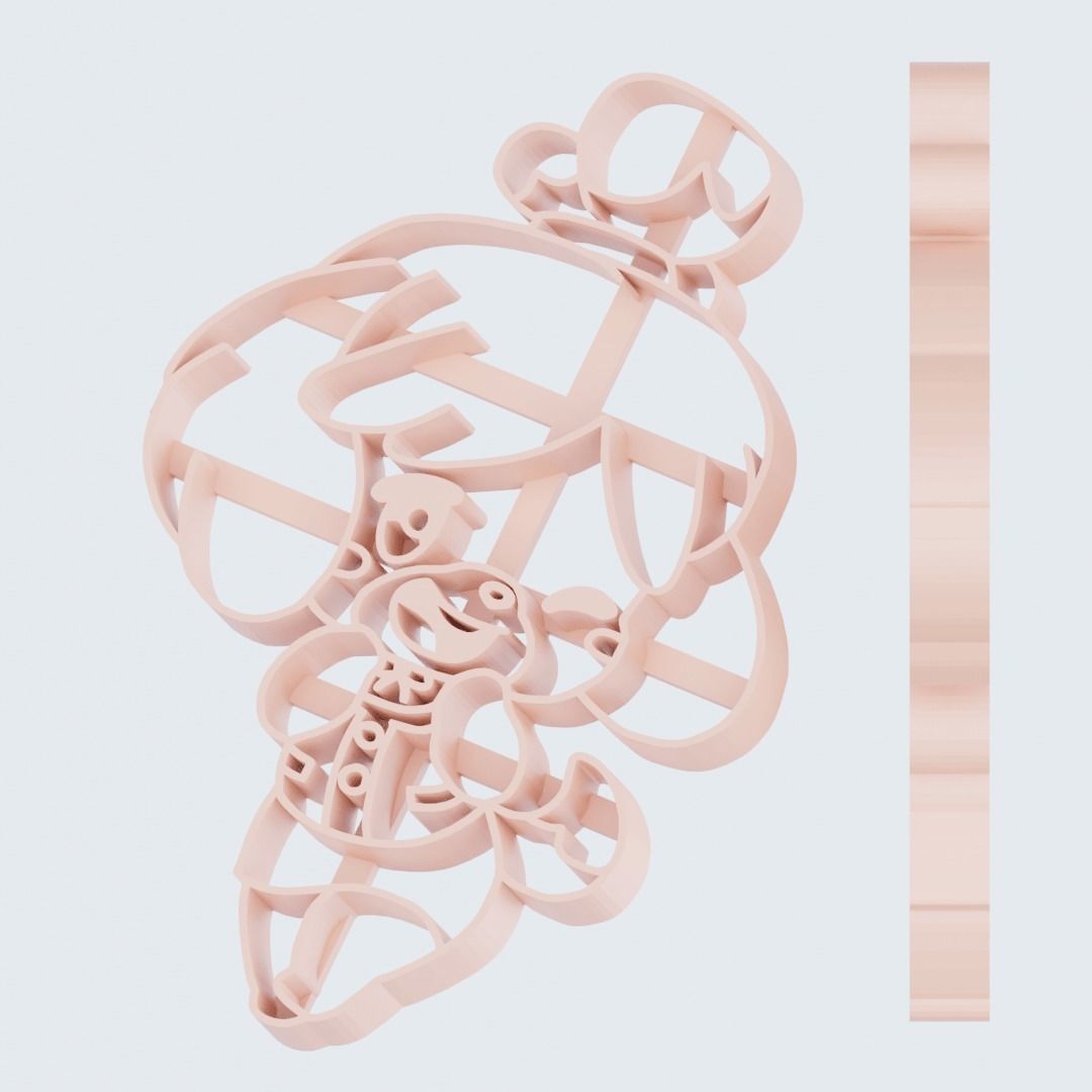 Isabelle Cookie Cutter - Isabelle Animal Crossing - Isabelle  3D print model_3