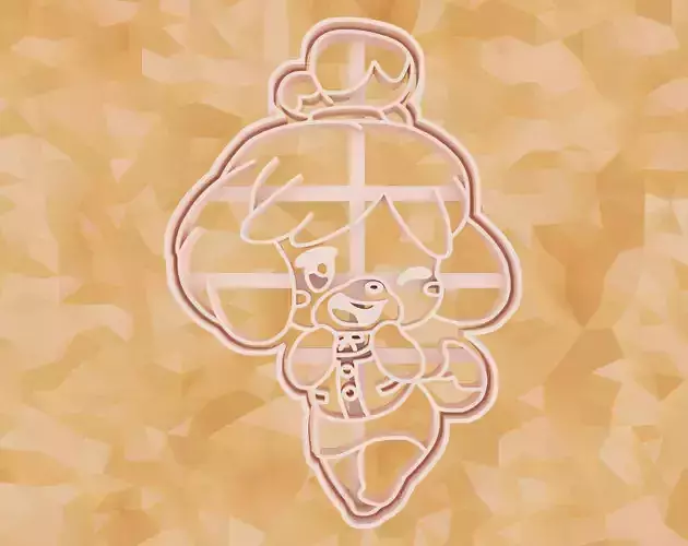 Isabelle Cookie Cutter - Isabelle Animal Crossing - Isabelle 