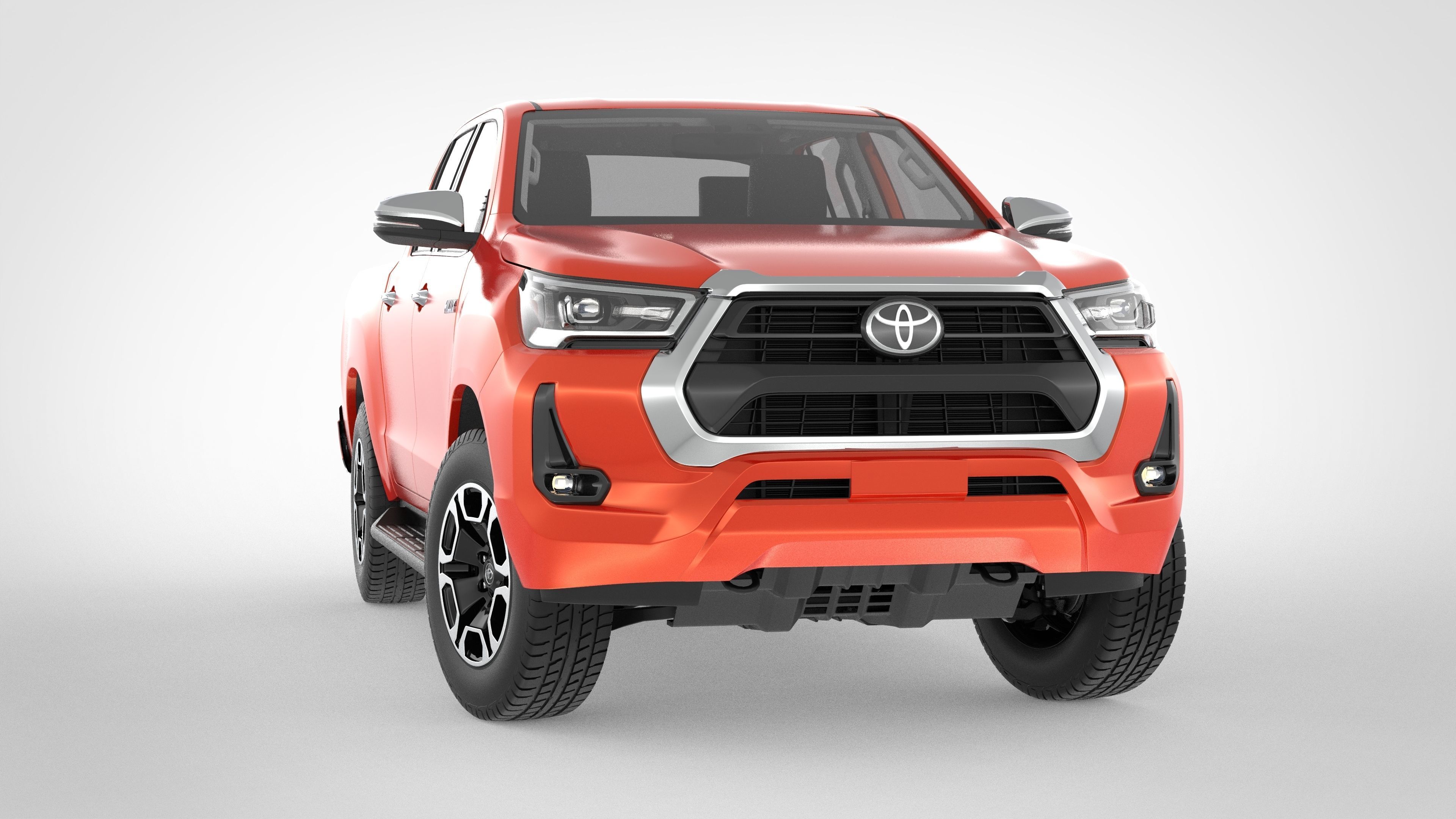 Toyota Hilux Double Cab 4WD 2020 3D model_20
