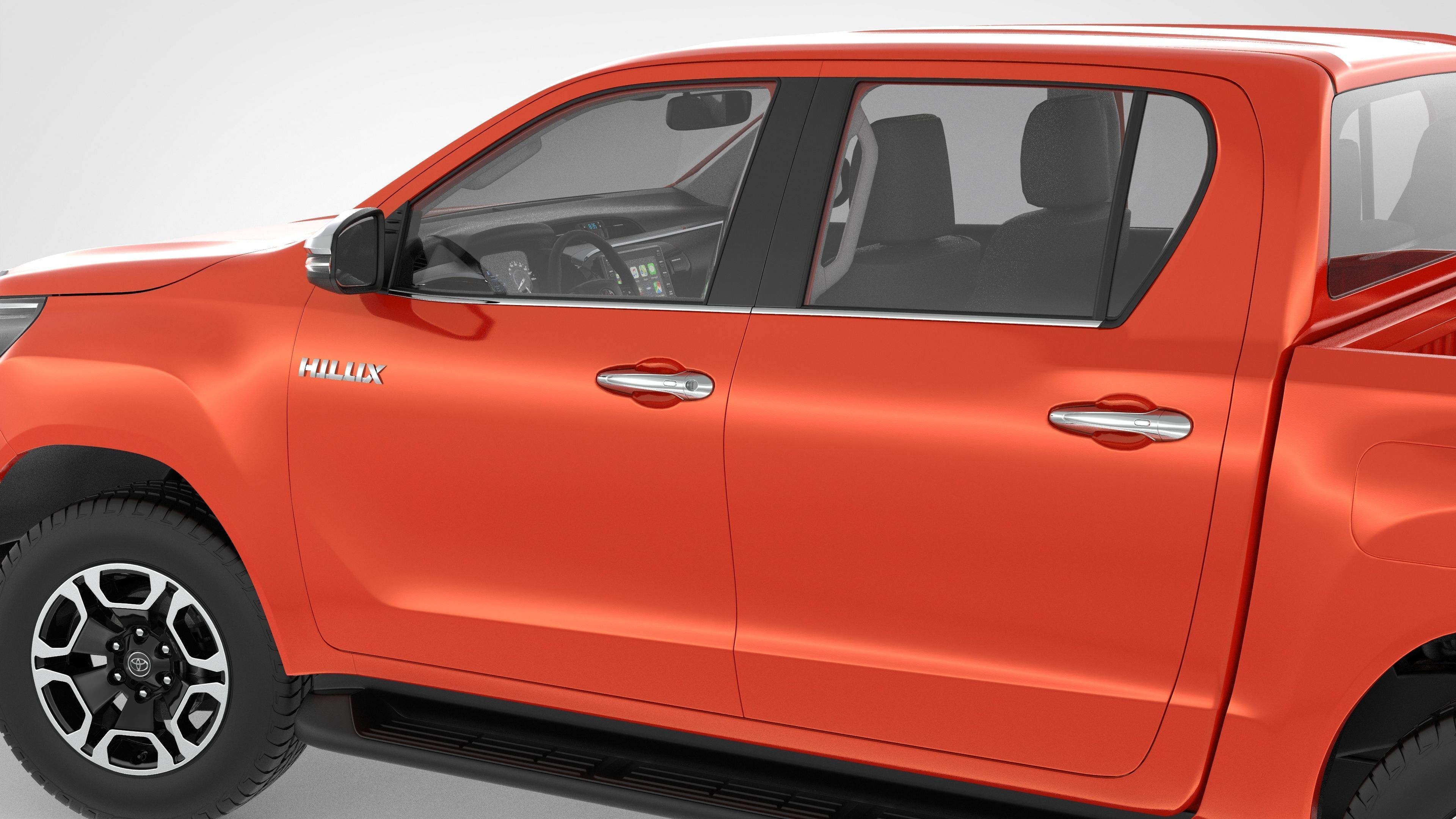 Toyota Hilux Double Cab 4WD 2020 3D model_25